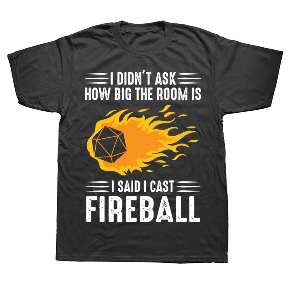 D&D Novelty T-shirts - FIREBALL - What The Funk