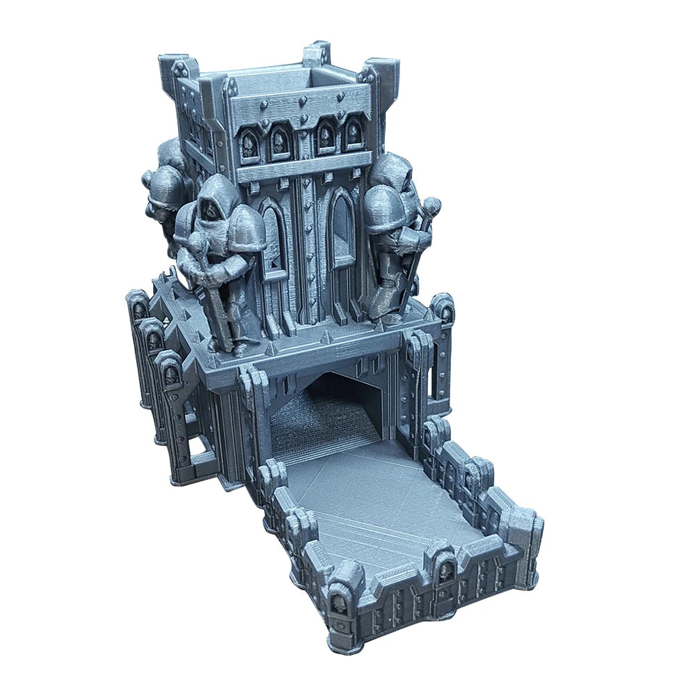 Dice Rolling Castle Tray Dice Tower - What The Funk