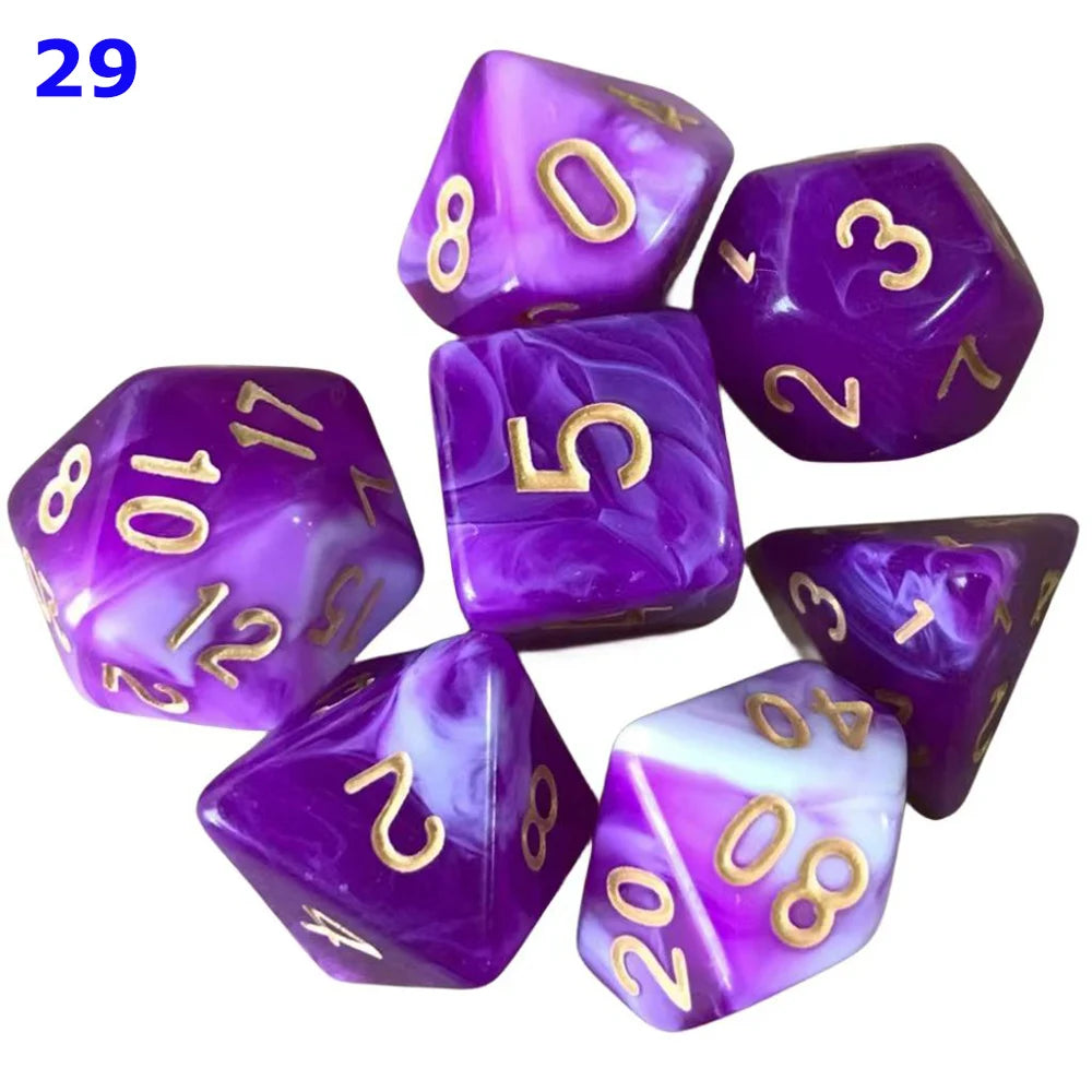 Marble-Like Dice Set - What The Funk