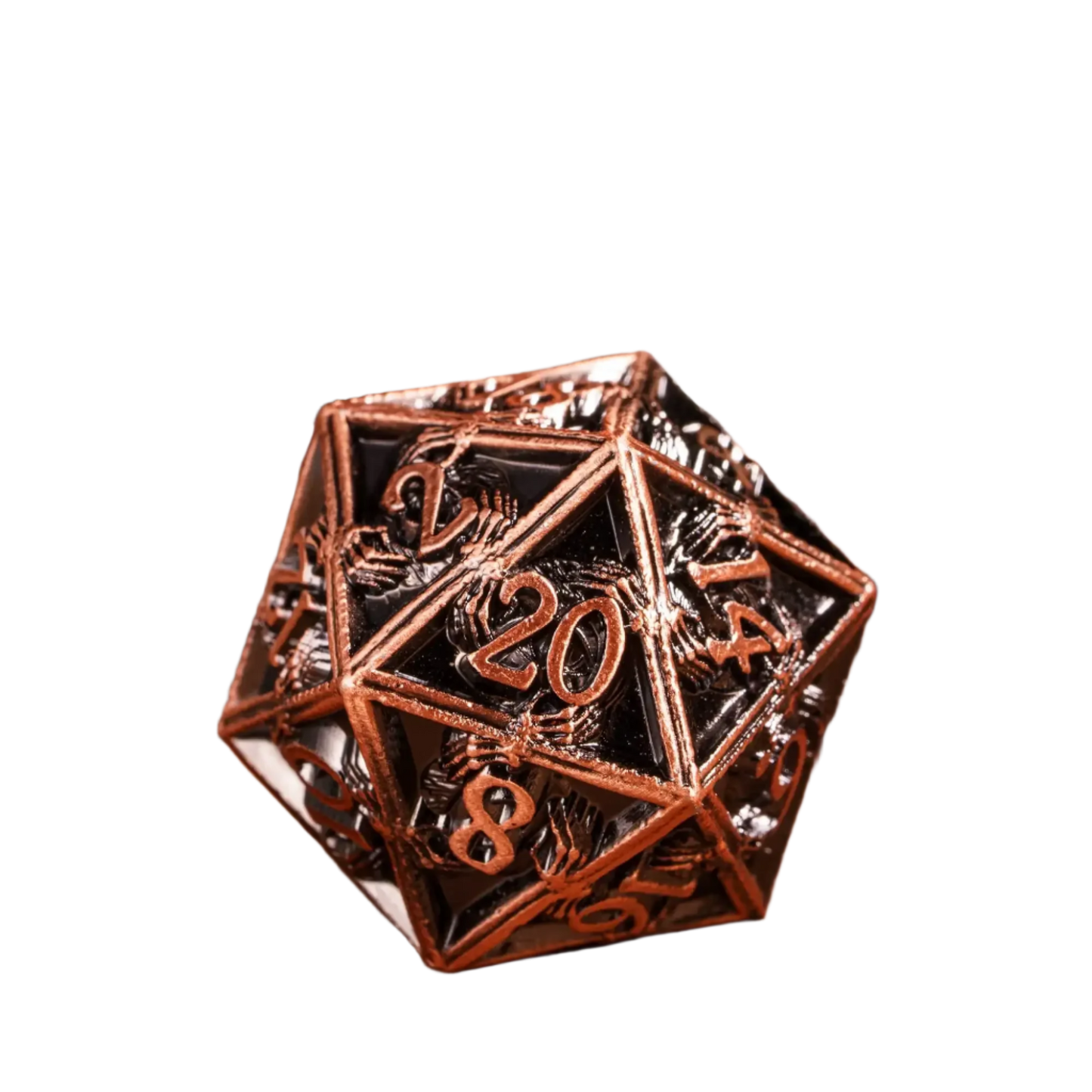 Metal Ghoul Claw Dice Set