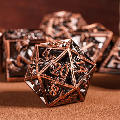 Metal Ghoul Claw Dice Set