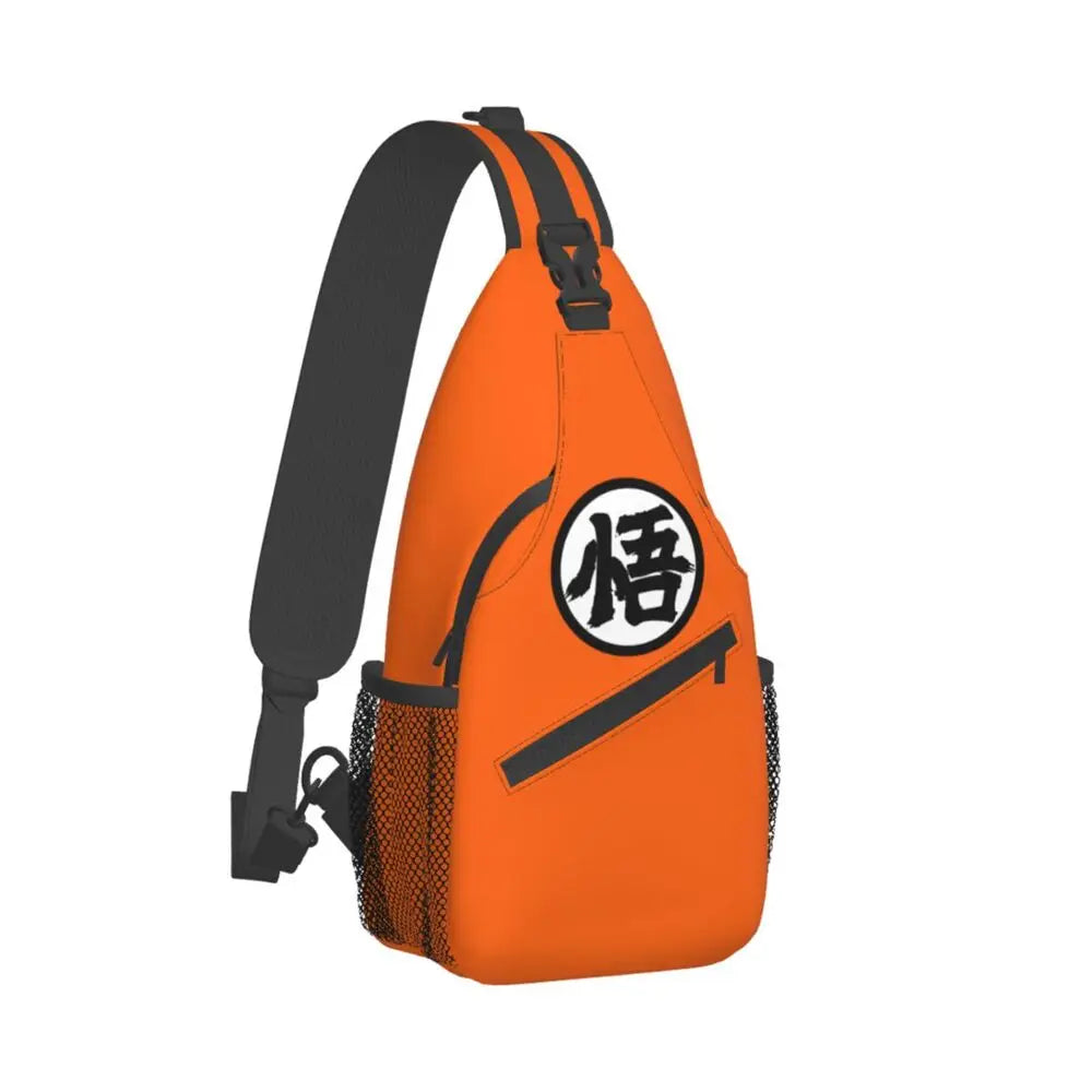 Dragon Ball Logo Crossbody Sling Backpack - What The Funk