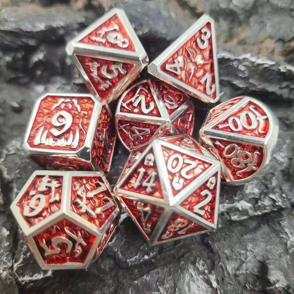 Metal Action Dice Set - What The Funk