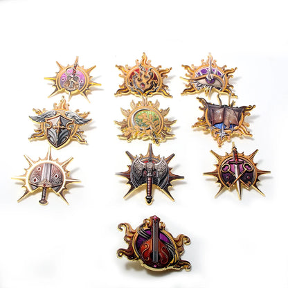 Baldur's Gate 3 Class Pins - What The Funk