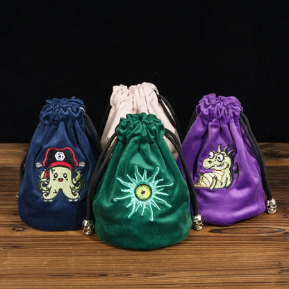 Big Drawstring Dice Bags - What The Funk