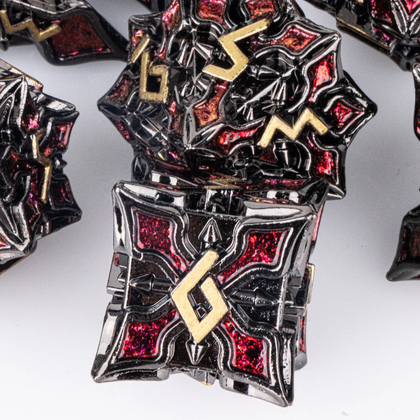 Metal Norse Gods Dice Set - What The Funk