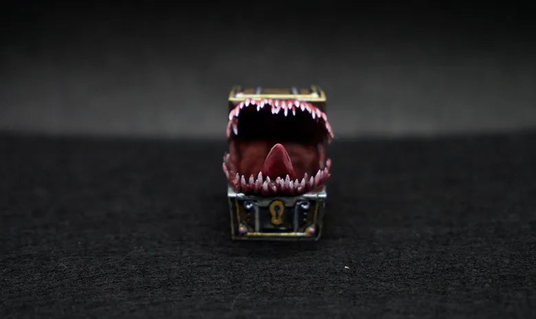 Hand-Made Custom Mimic Key Cap - What The Funk