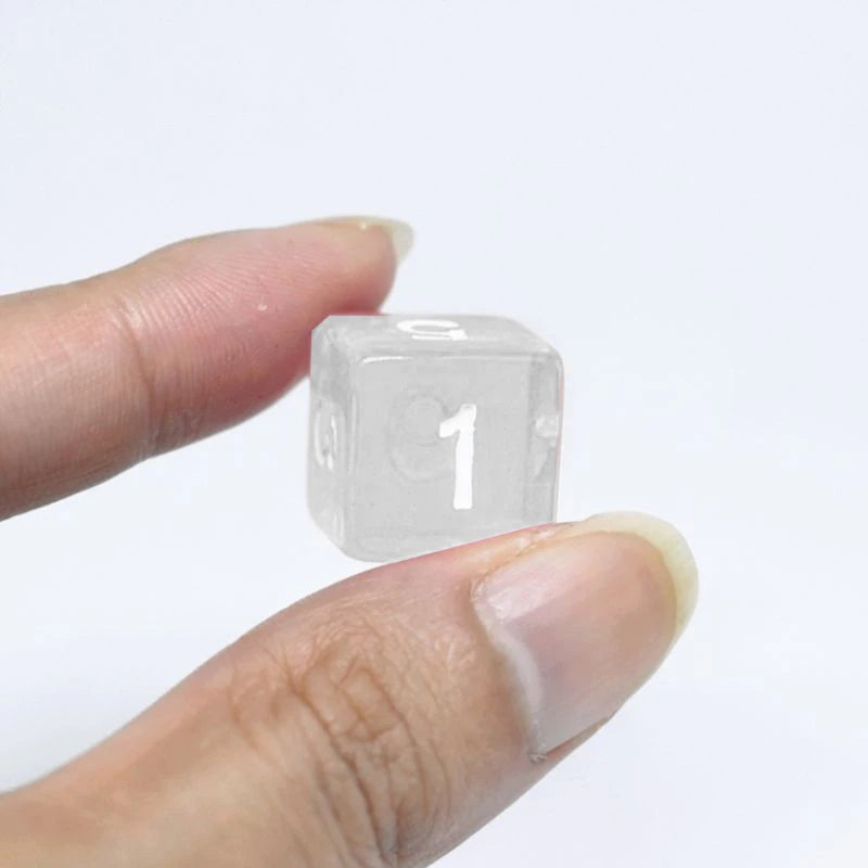 Clear Dice Set - What The Funk