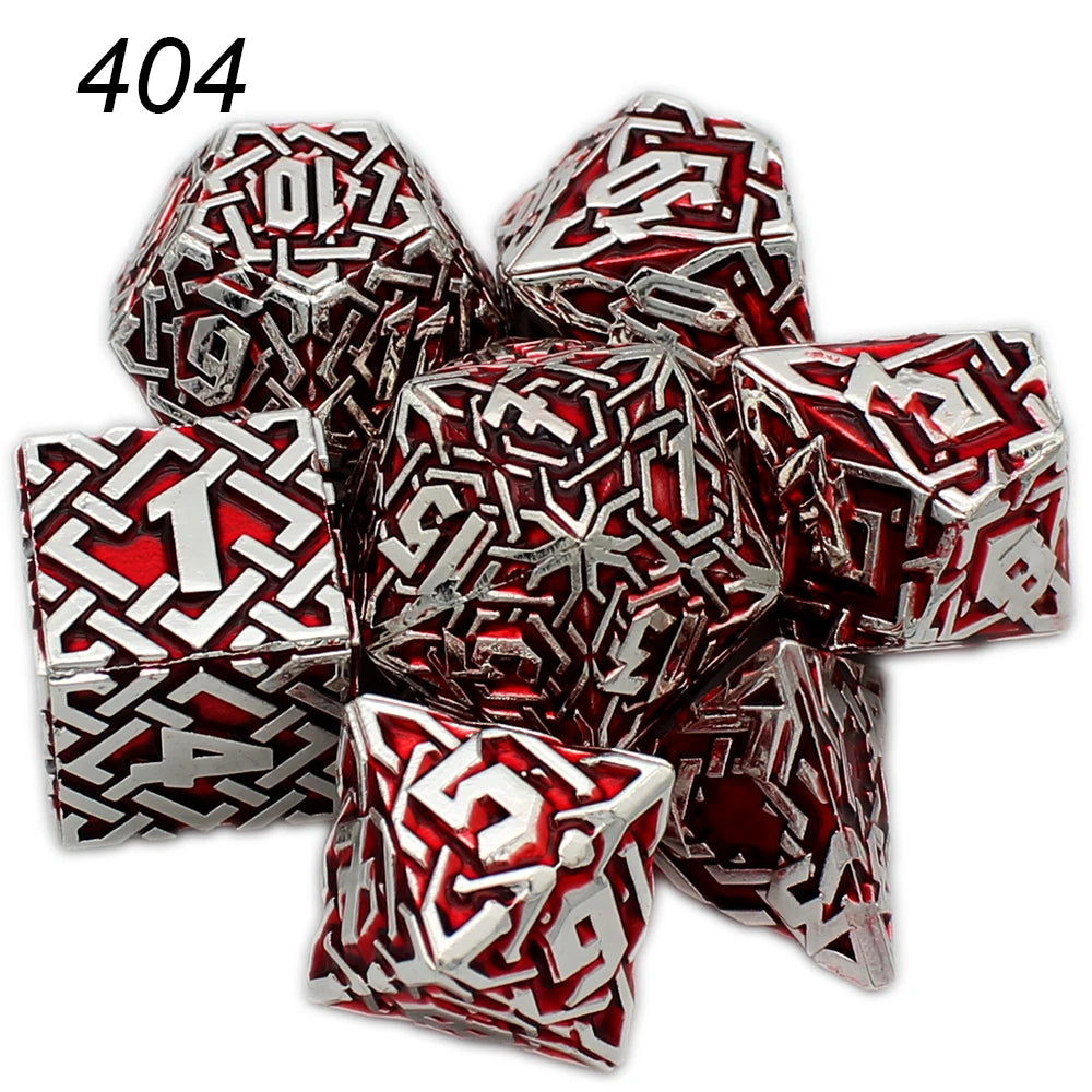 Metal Labyrinth Dice Set - What The Funk