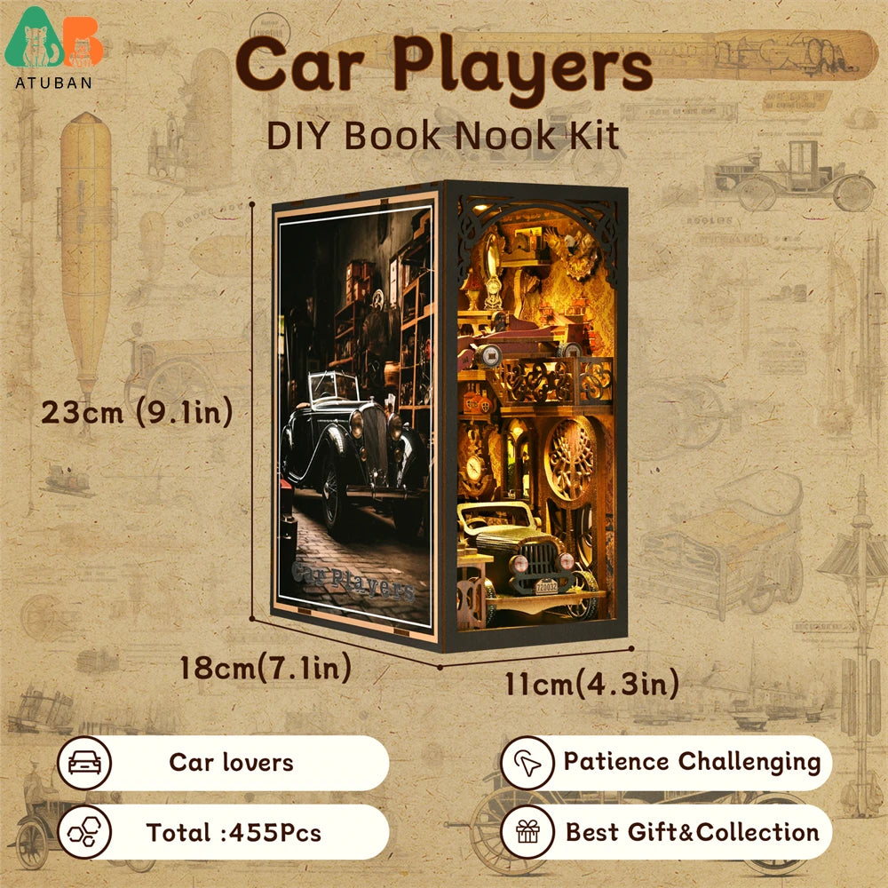 Classic Car Book End Kit - What The Funk