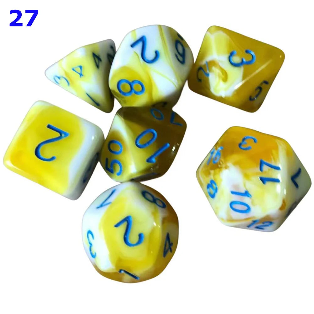 Marble-Like Dice Set - What The Funk