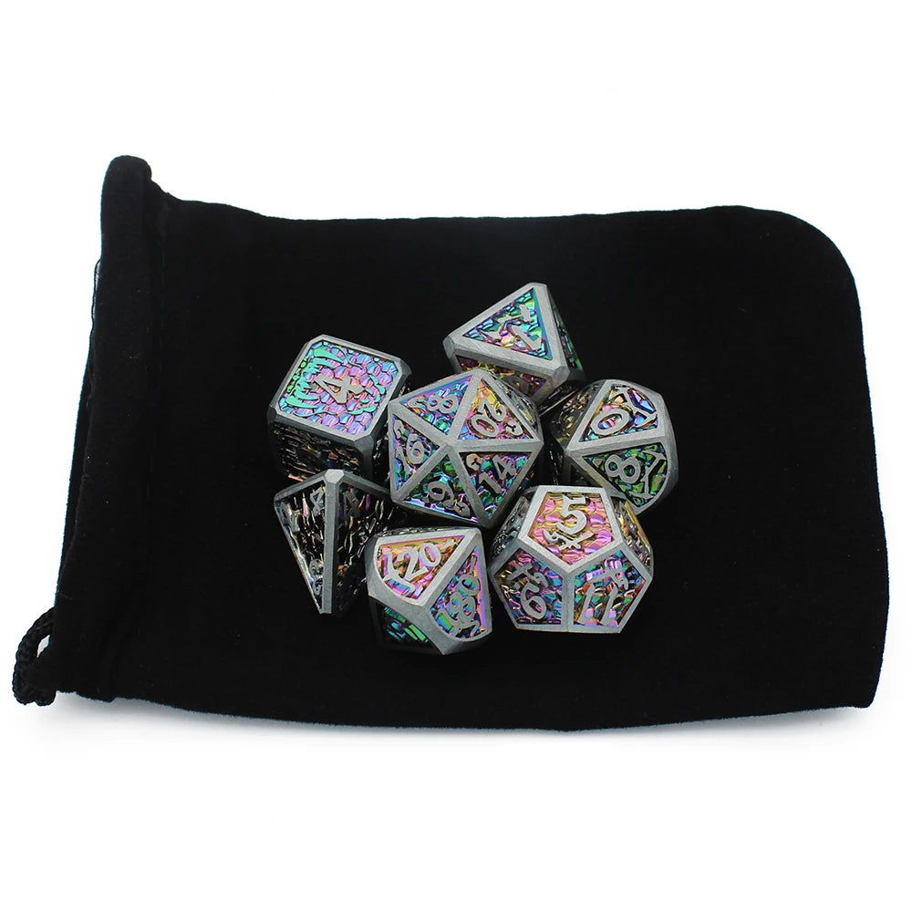 Metal Action Dice Set - What The Funk