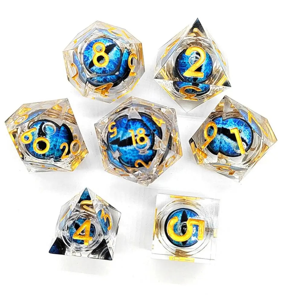 Sharp Edge Dragon Eye Dice Set - What The Funk