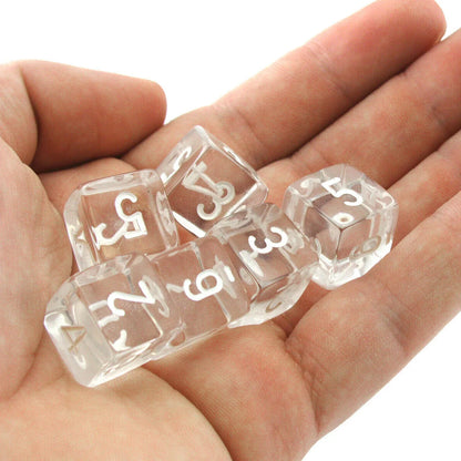 Clear Dice Set - What The Funk