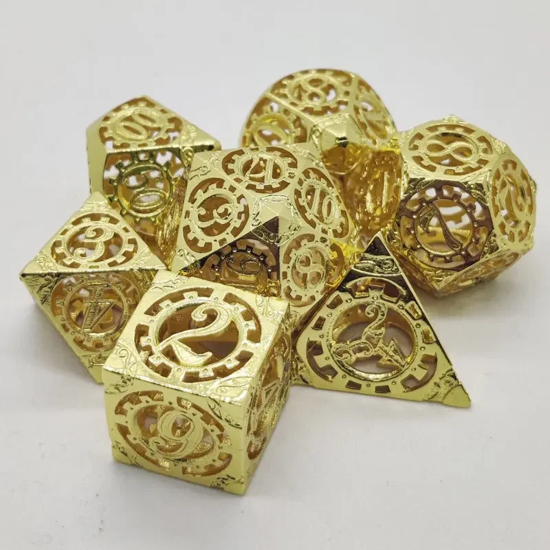 Hollow Metal Gear Dice Set - What The Funk