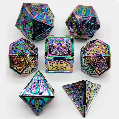 Metal Sword Emblem Dice - What The Funk