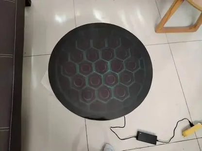 Hexagon Induction Resin River Table - What The Funk