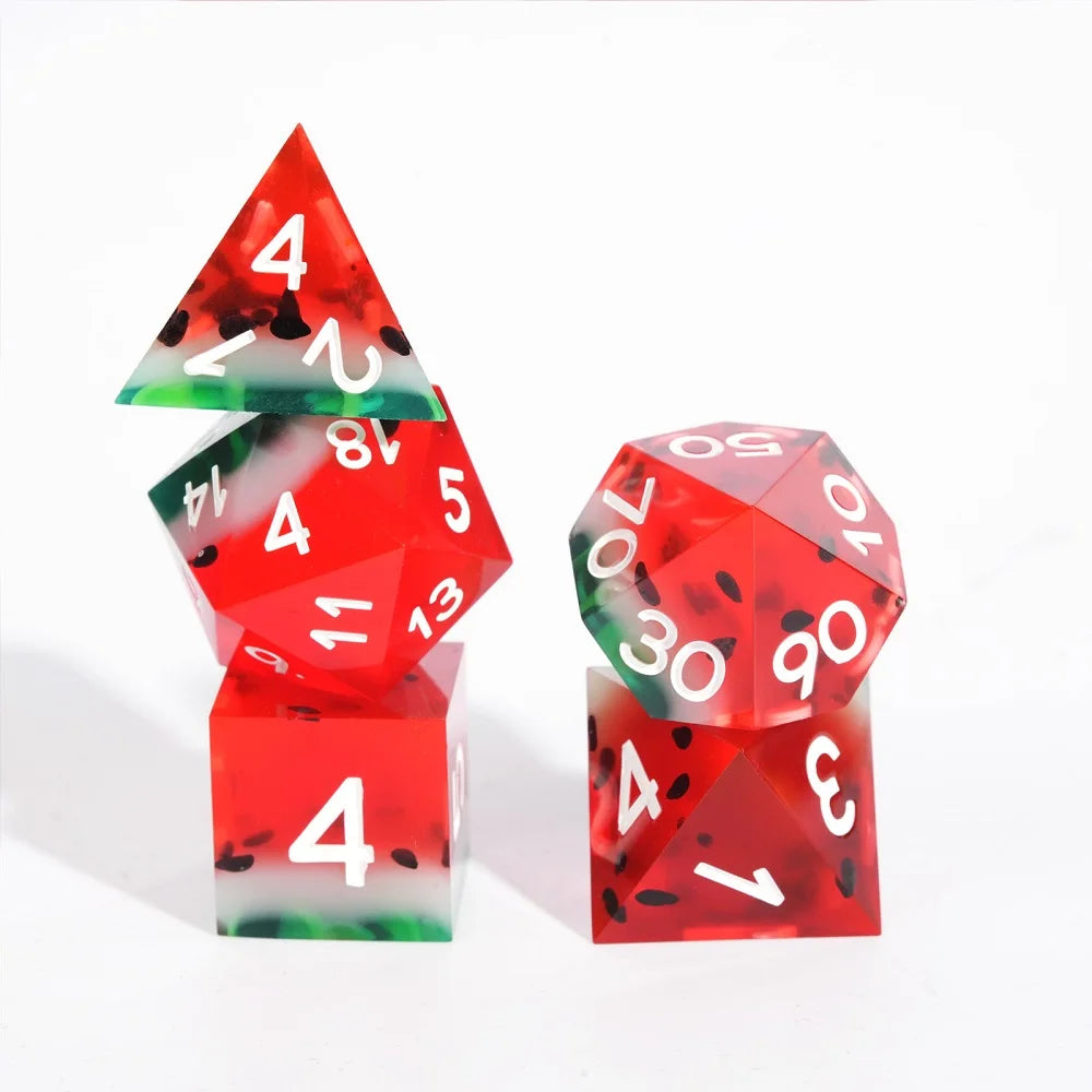 Sharp Edge Watermelon Dice Set - What The Funk