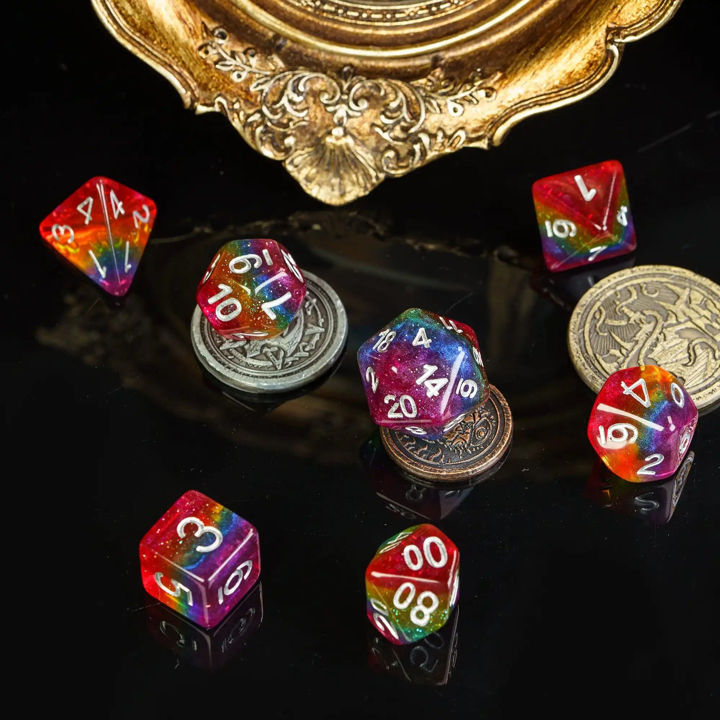 Variety LGBTQ+ Pride Flag Dice Sets - What The Funk