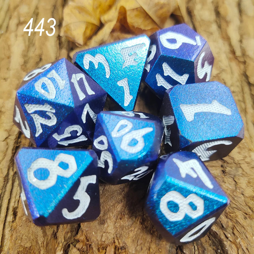 Metal Bold Number Dice - What The Funk