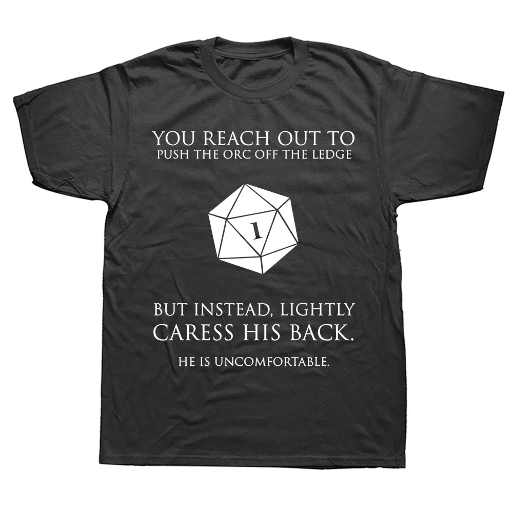 D&D Novelty T-shirts - Crit Fail - What The Funk