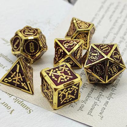 Metal Sword Emblem Dice - What The Funk