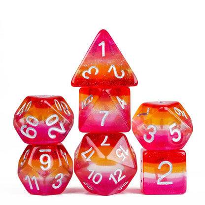 Variety LGBTQ+ Pride Flag Dice Sets - What The Funk