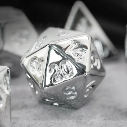 Silver Dice Set - What The Funk