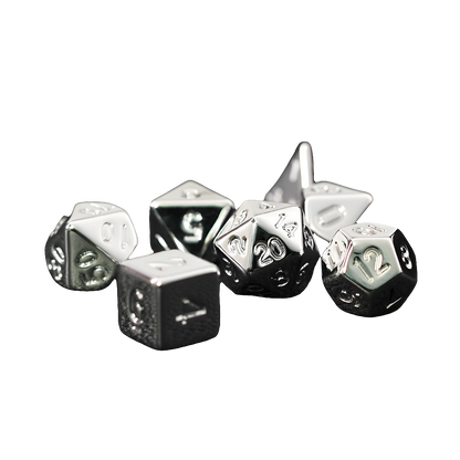 Silver Dice Set - What The Funk