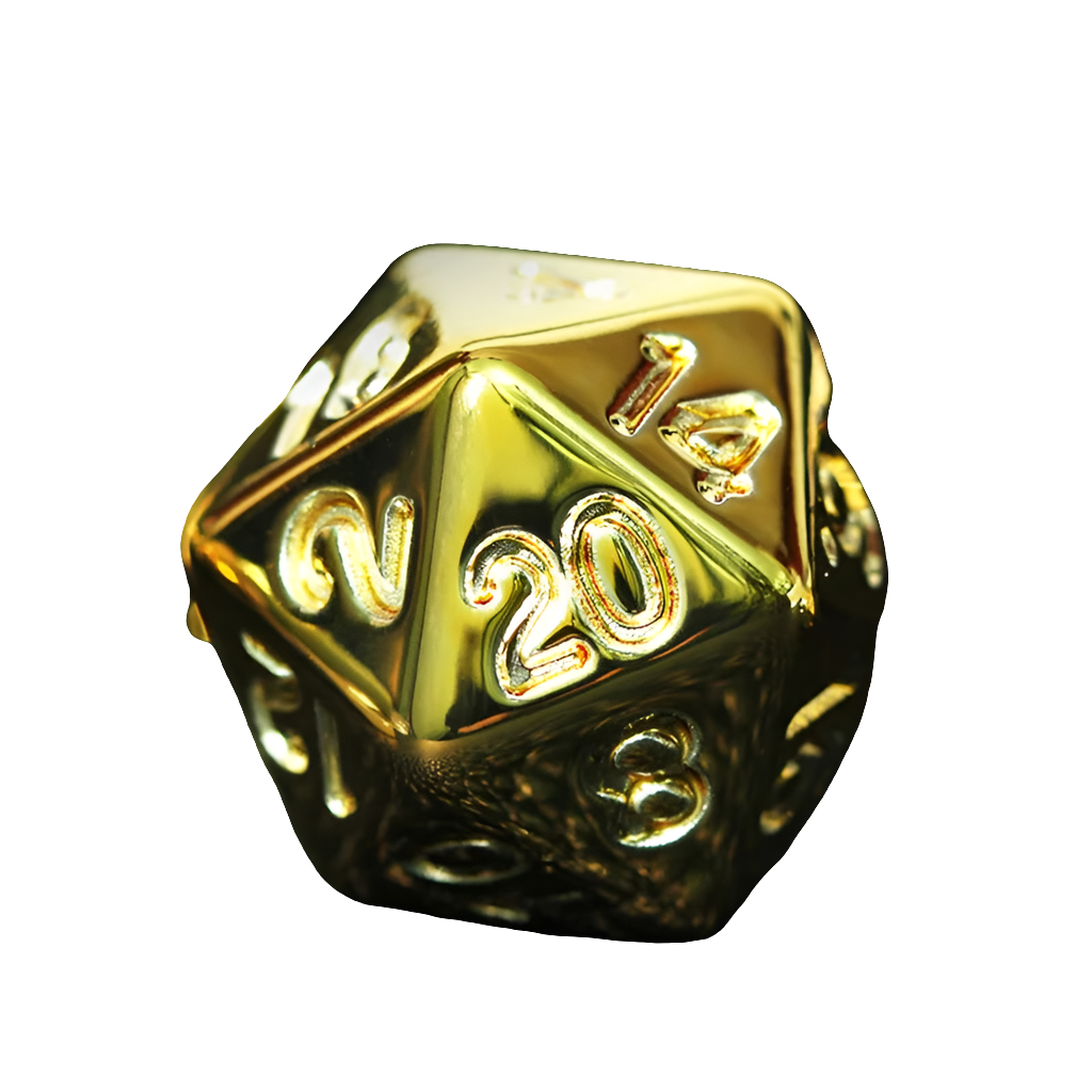 Gold Dice Set - What The Funk