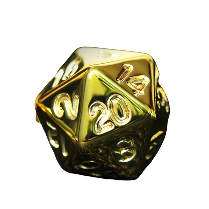 Gold Dice Set - What The Funk