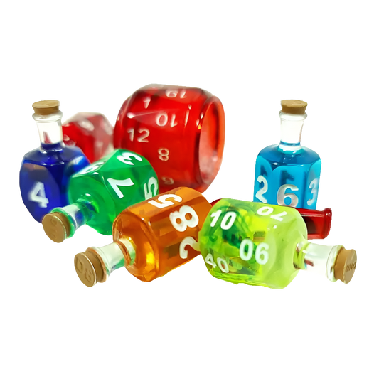 Potion Bottle Dice Set - What The Funk