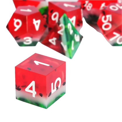 Sharp Edge Watermelon Dice Set - What The Funk